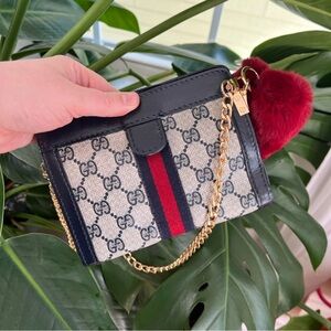 sᴏʟᴅ Authentic: Vintage Gucci Sherry Line clutch converted to bag